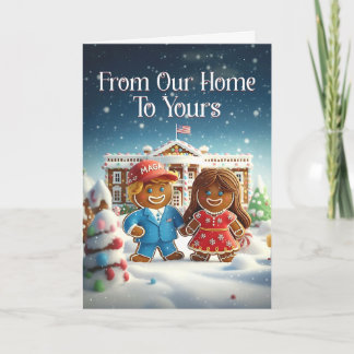 Trump Funny Christmas Card | America 250  Feiertagskarte