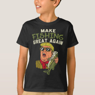 Trump Funny Fisherman Angler G T-Shirt