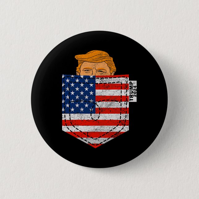 Trump für 2024, 4. button (Vorderseite)