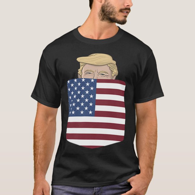 Trump für 2024, 4. T-Shirt (Vorderseite)