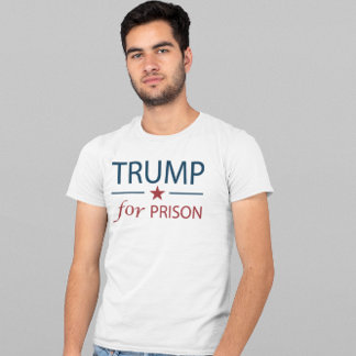 Trump für das Gefängnis gegen Trump politisches Mo T-Shirt