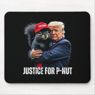 Trump für die Eichhörnchenjustiz für Erdnuss tr Mousepad