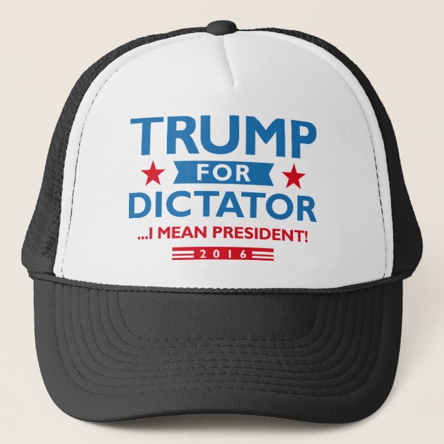 Trump für Diktator Truckerkappe (Vorderseite)