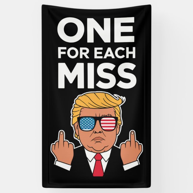 Trump für jede Frau Banner (Vertikal)