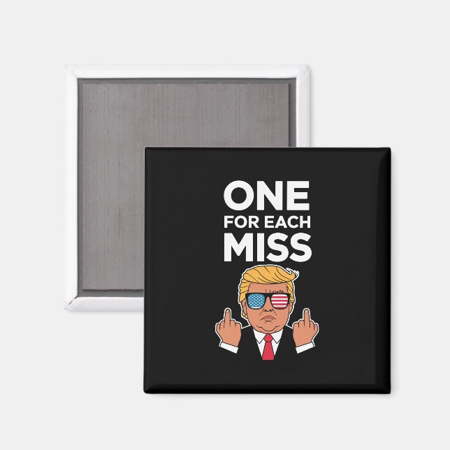 Trump für jede Frau Magnet (Vorderseite/Rückseite)