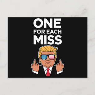 Trump für jede Frau Postkarte