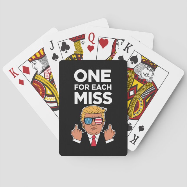 Trump für jede Frau Spielkarten (Rückseite)