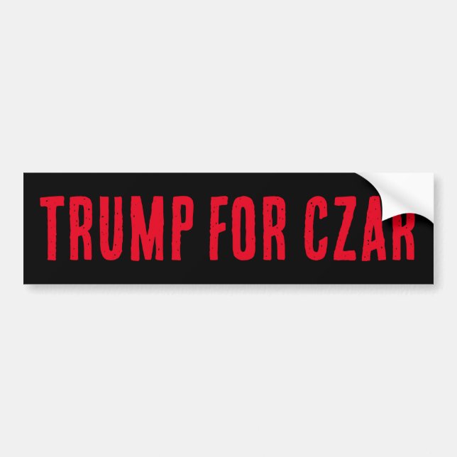 TRUMP FÜR KZAR-Autoaufkleber Autoaufkleber (Vorne)