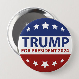 Trump für Präsident 2024 Button