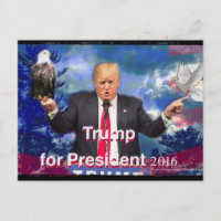 Trump für Präsident Eagle & Dove
