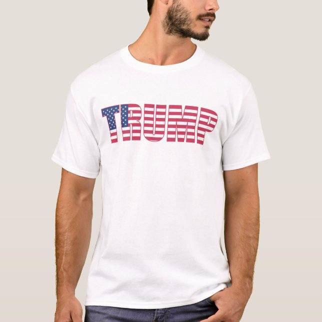 Trump für Präsident im Jahr 2016 T-Shirt (Vorderseite)