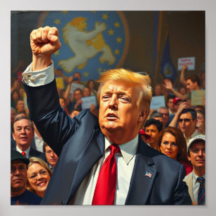 Trump für Präsident Poster