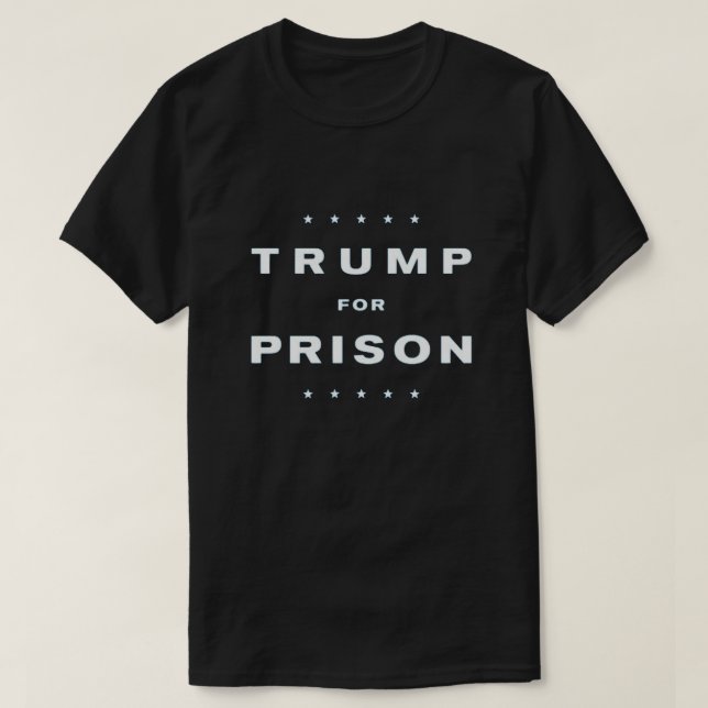 Trump für T - Shirt im Gefängnis (Design vorne)