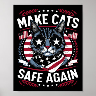 Trump für Trump im Jahr 2024 wieder für Sicherheit Poster