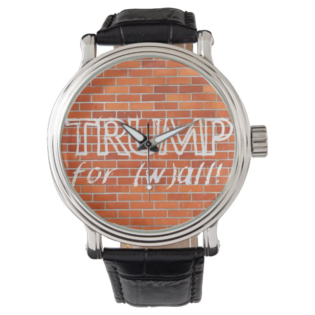 Trump für (w)alle! armbanduhr (Vorderseite)