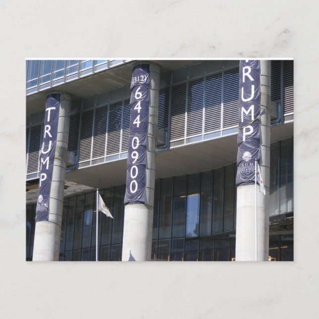 Trump-Gebäude in Chicago Postcard Postkarte (Vorderseite)