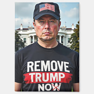 Trump-Gegner entfernen Magnet