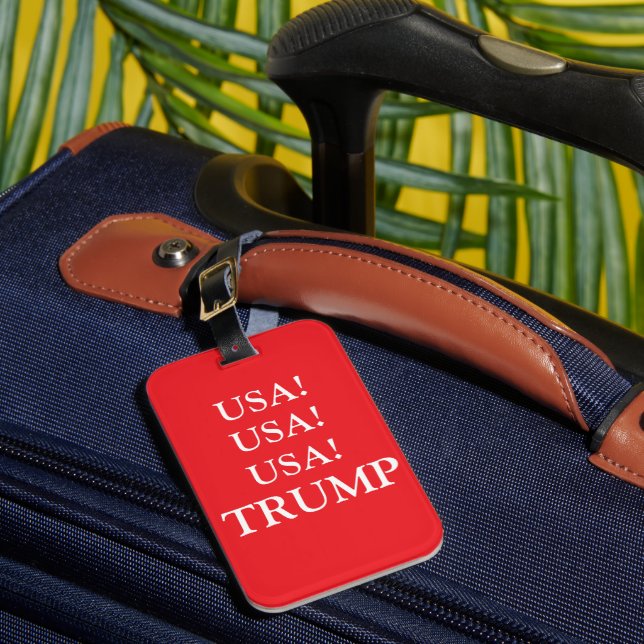 TRUMP GEPÄCKANHÄNGER (Vorderseite Insitu 1)