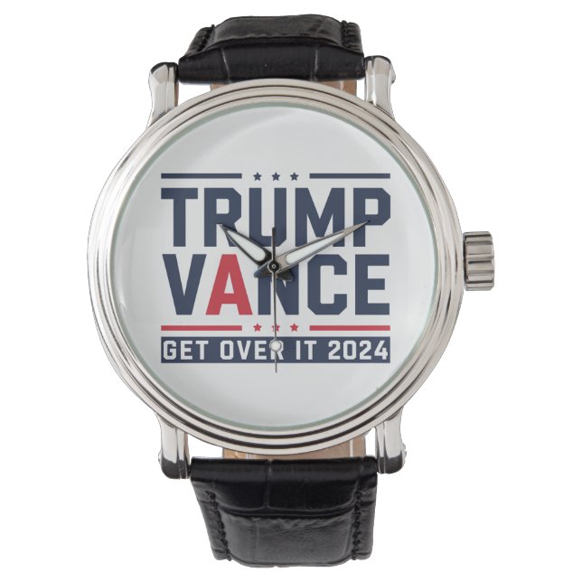 Trump gewann 2024 den Präsidenten Trump Vance Armbanduhr (Vorderseite)