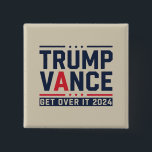 Trump gewann 2024 den Präsidenten Trump Vance Button<br><div class="desc">Trump gewann 2024 den Präsidenten Trump Won</div>