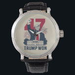 Trump gewann 2024 erneut den 47. armbanduhr<br><div class="desc">Trump gewann 2024 erneut den 47. amerikanischen Präsidenten</div>