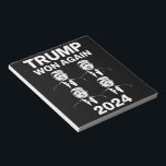 Trump gewann 2024 erneut den Tag der Amtseinführun Notizblock<br><div class="desc">Trump gewann 2024 den Tag der Amtseinführung des Präsidenten 47</div>
