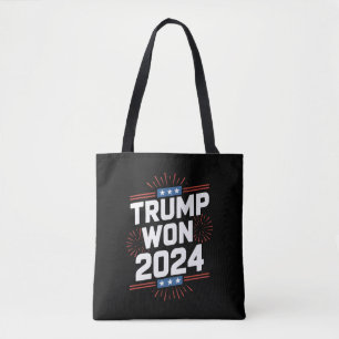 Trump gewann 2024 Präsident 47. des Weißen Hauses Tasche