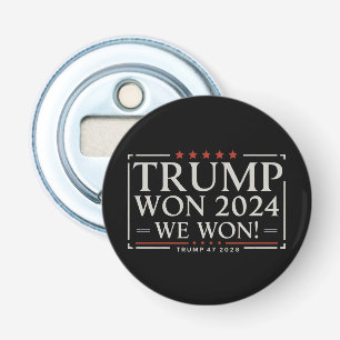 Trump gewann 2024 Wir haben gewonnen 47 2028 USA Flaschenöffner