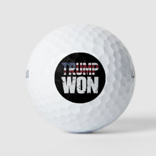 Trump gewann den 47. US-Präsidenten Wahl 2024 Golfball