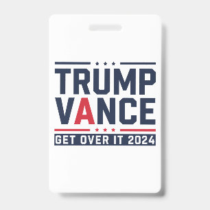 Trump gewann die Präsidentschaftswahl 2024 Präside Ausweis