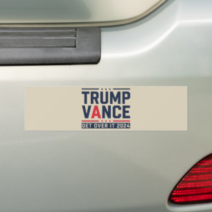 Trump gewann die Wahl 2024 Präsident Trump Vance Autoaufkleber