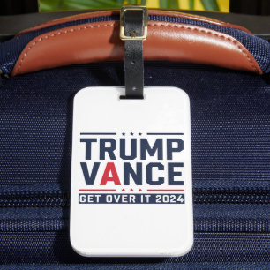 Trump gewann die Wahl 2024 Präsident Trump Vance Gepäckanhänger