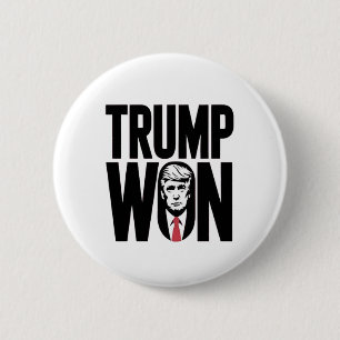 Trump gewann Trump Vance-Präsidentenrede Button