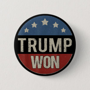 Trump gewinnt 2024 den Sieg über Patriotic Pro Tru Button