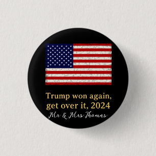Trump gewinnt 2024 wieder an Trump Button