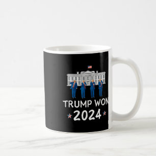 Trump gewinnt 2025 Trump tanzt bei der Feier im We Kaffeetasse