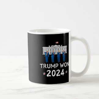 Trump gewinnt 2025 Trump tanzt bei der Feier im We Kaffeetasse