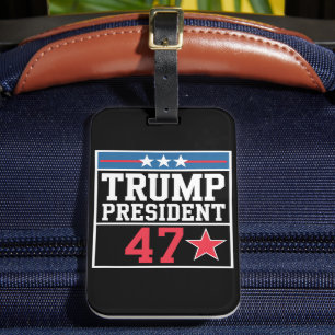 Trump gewinnt die Wahl 2024 Trump gewann 2024 Gepäckanhänger