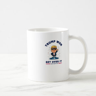 Trump gewinnt - überwinden kaffeetasse