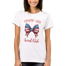 Trump Girl T-Shirt for Women, Élections de 2024