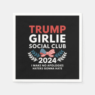 Trump Girlie Coquette Sozialclub-Schleifenwahl  Serviette