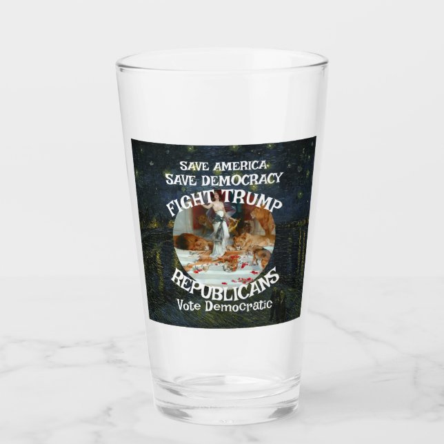 Trump Glas (Vorderseite)