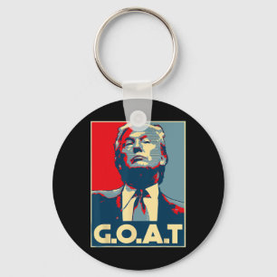 Trump Goat Middle Finger Election 2024 Republikane Schlüsselanhänger