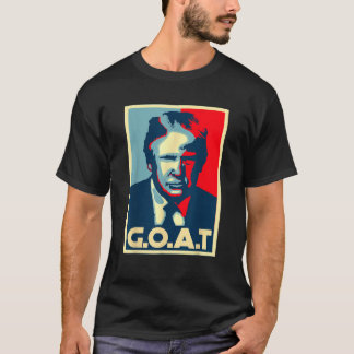 Trump GOAT Middle Finger Ich bin zurück Wahlen 202 T-Shirt