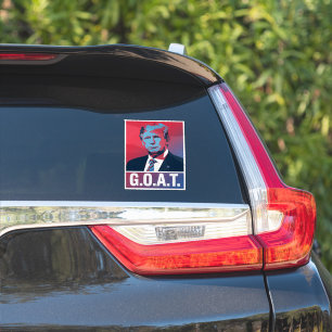 Trump GOAT Wahl 2024 Republikaner Vintage Aufkleber