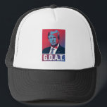 Trump GOAT Wahl 2024 Republikanischer Vintag Truckerkappe<br><div class="desc">Trump GOAT Wahl 2024 Republikanischer Vintag</div>