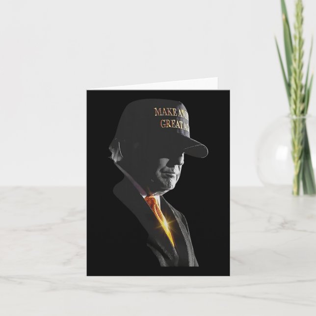 Trump Golden Mega Karte (Vorderseite)