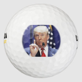 Trump Golf Balls (Trump Finger Up) Golfball
