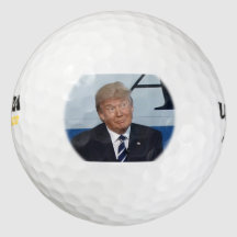 Trump Golf Balls (Trump lächelt)