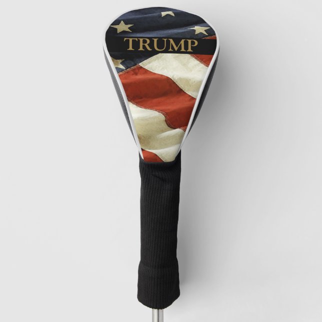 TRUMP GOLF HEADCOVER (Vorderseite)